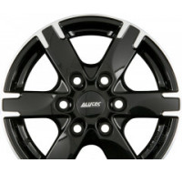 Alutec Titan 8x18 6x130 ET53 DIA84,1 (diamond black front polished)
